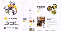 دانلود قالب Starbelly قالب فست فود و رستوران وردپرس