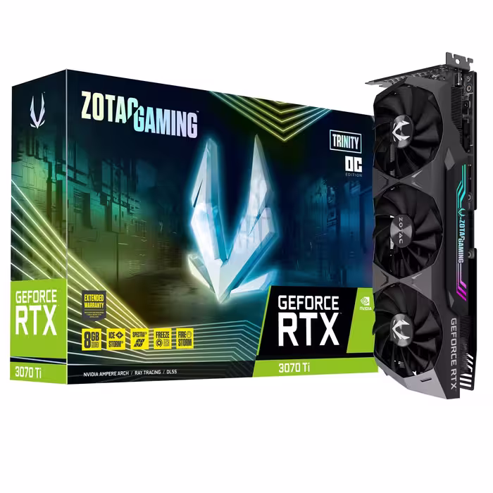 کارت گرافیک زوتاک GAMING RTX 3070 Ti Trinity OC 8GB