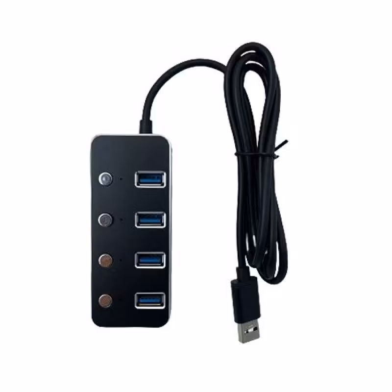 هاب 4 پورت USB 3.0 کی نت مدل K-HUAMH504