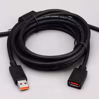 کابل افزایش USB2.0 برند واصل 5 متری مدل VASEL EX-050