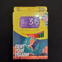 مدادرنگی 36 رنگ ام کیو Mq جعبه مقوایی کیفیت عالی