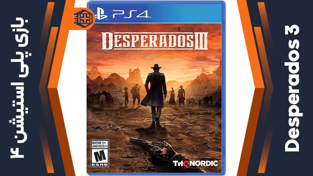 دیسک بازی Desperados 3 – مخصوص PS4