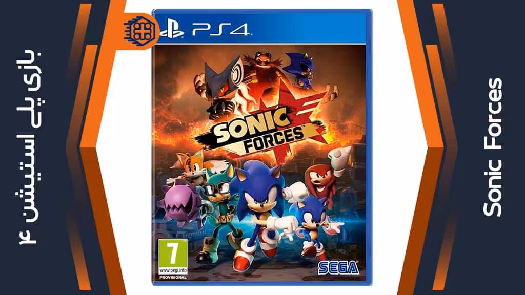 دیسک بازی Sonic Forces – مخصوص PS4