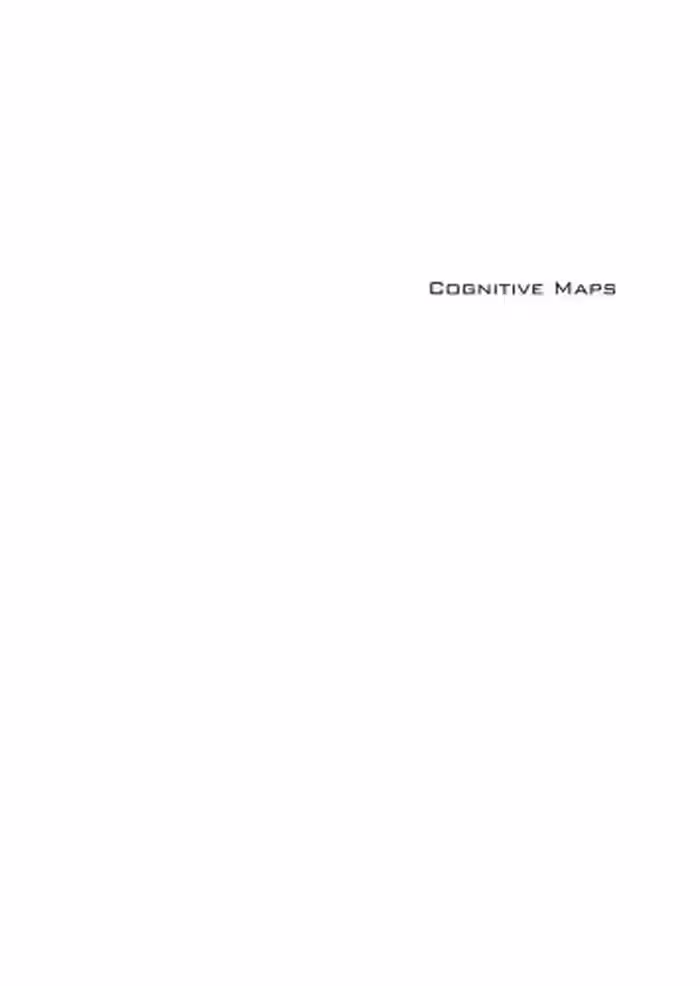 خرید و دانلود نسخه کامل کتاب Cognitive Maps