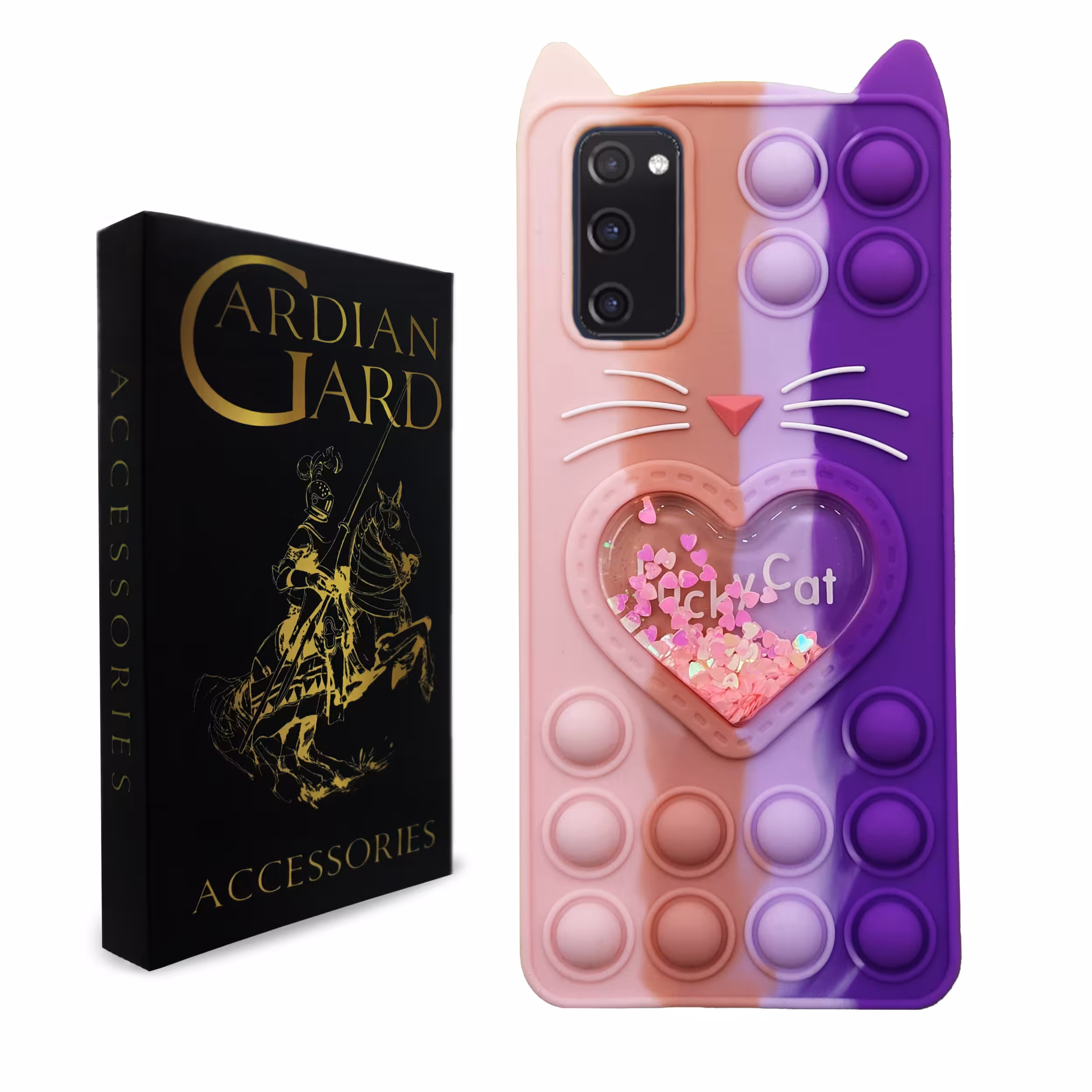 کاور گاردین گارد مدل Lucky Cat مناسب برای گوشی موبایل سامسونگ Galaxy S20 FE