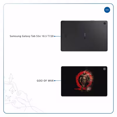 برچسب پوششی ماهوت مدل God-Of-War-Game مناسب برای تبلت سامسونگ Galaxy Tab S5e 10.5 2019 T720