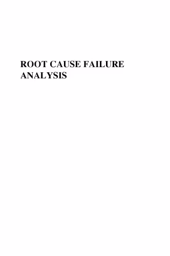 خرید و دانلود نسخه کامل کتاب Root Cause Failure Analysis