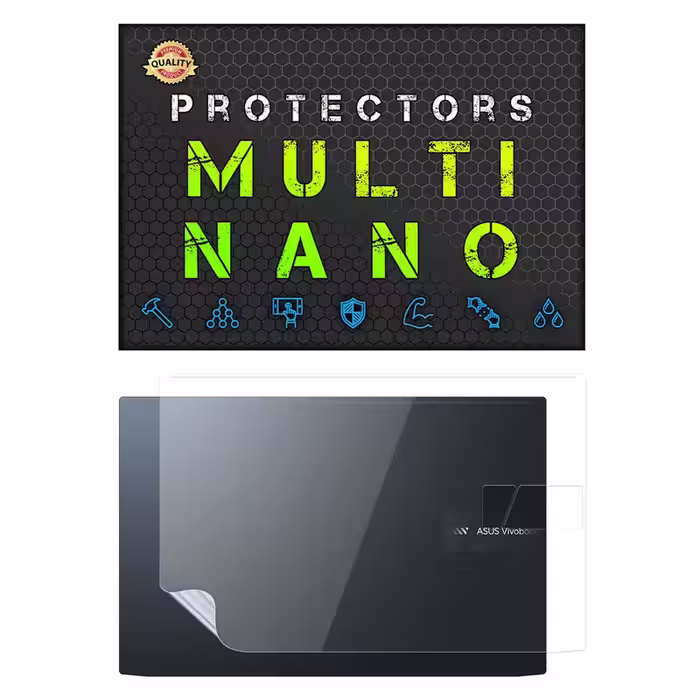 محافظ پشت لپ تاپ مولتی نانو مدل X-F1T مناسب برای لپ تاپ ایسوس Vivobook Pro 15 OLED - M3500Q 15.6 inch 2021 | کالا برتری