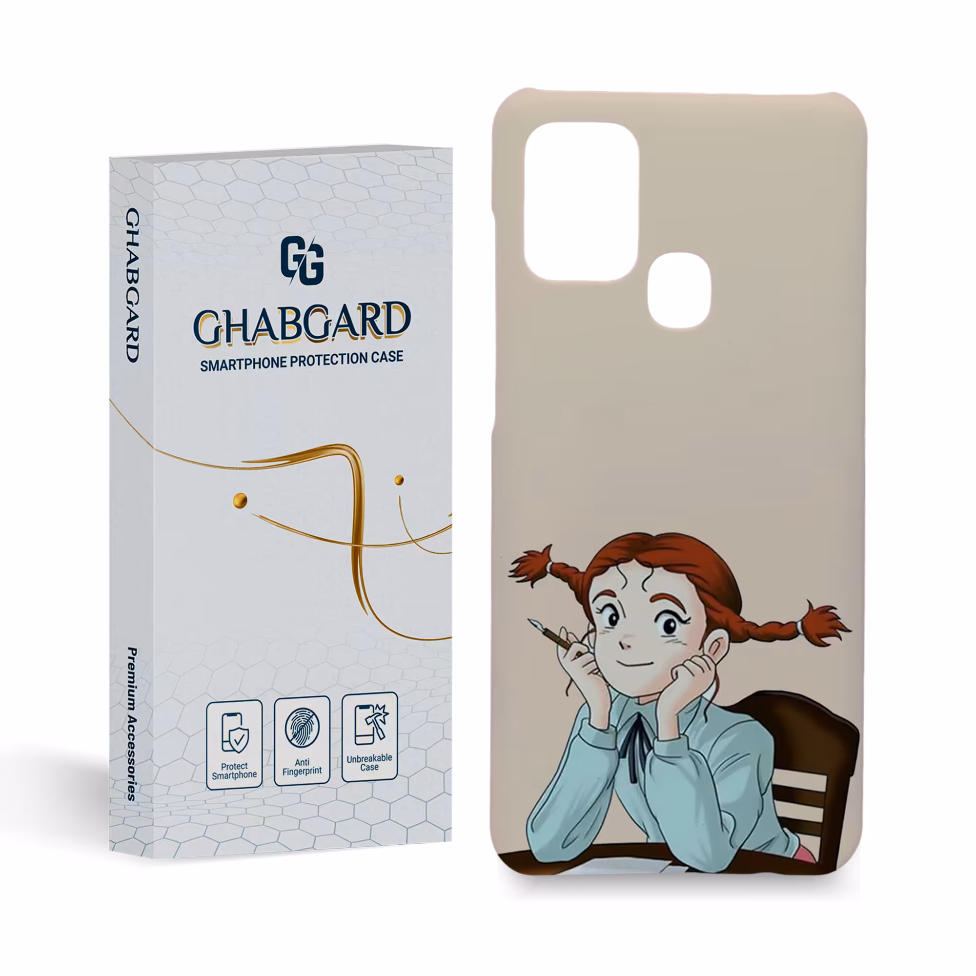 کاور قاب گارد مدل دخترانه مناسب برای گوشی موبایل سامسونگ Galaxy a21s