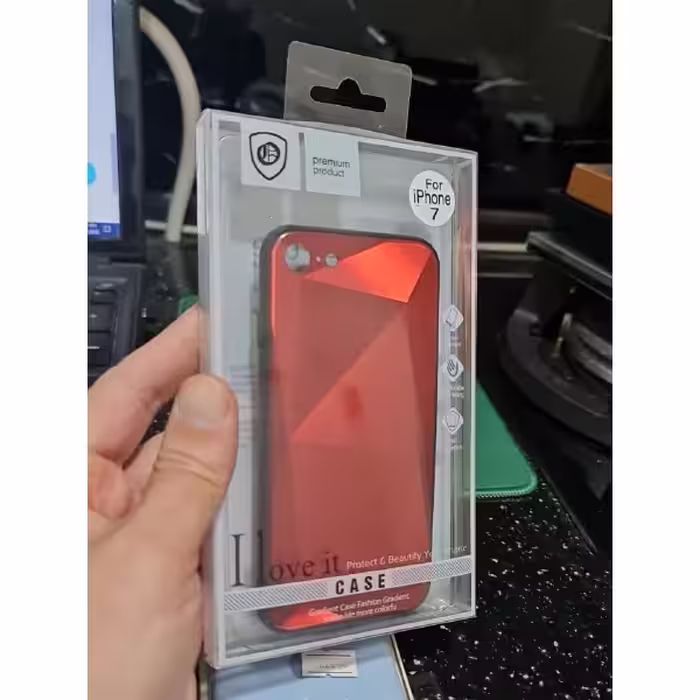 کاور طرح الماس آینه‌ای مدل TMR2618 مناسب برای گوشی موبایل اپل iPhone 7/8/SE 2020/SE 2022
