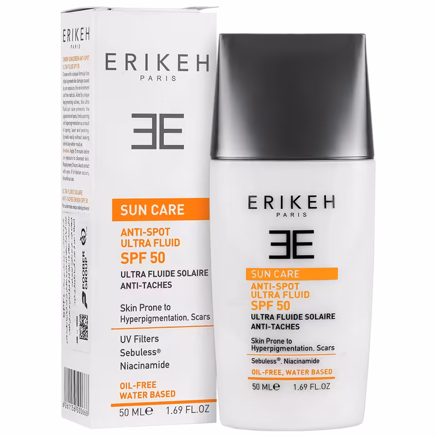 کرم ضدآفتاب و ضدلک بی رنگ اریکه اصل (SPF50) | 50ml