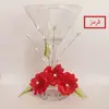 مجموعه ظروف هفت سین 6 پارچه مدل گیلاس طرح گل چیپسی کد 01