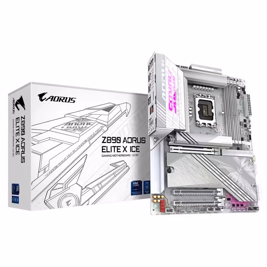مادربرد گیگابایت مدل Z890 AORUS ELITE X ICE