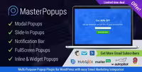 دانلود افزونه Master Popups برای وردپرس