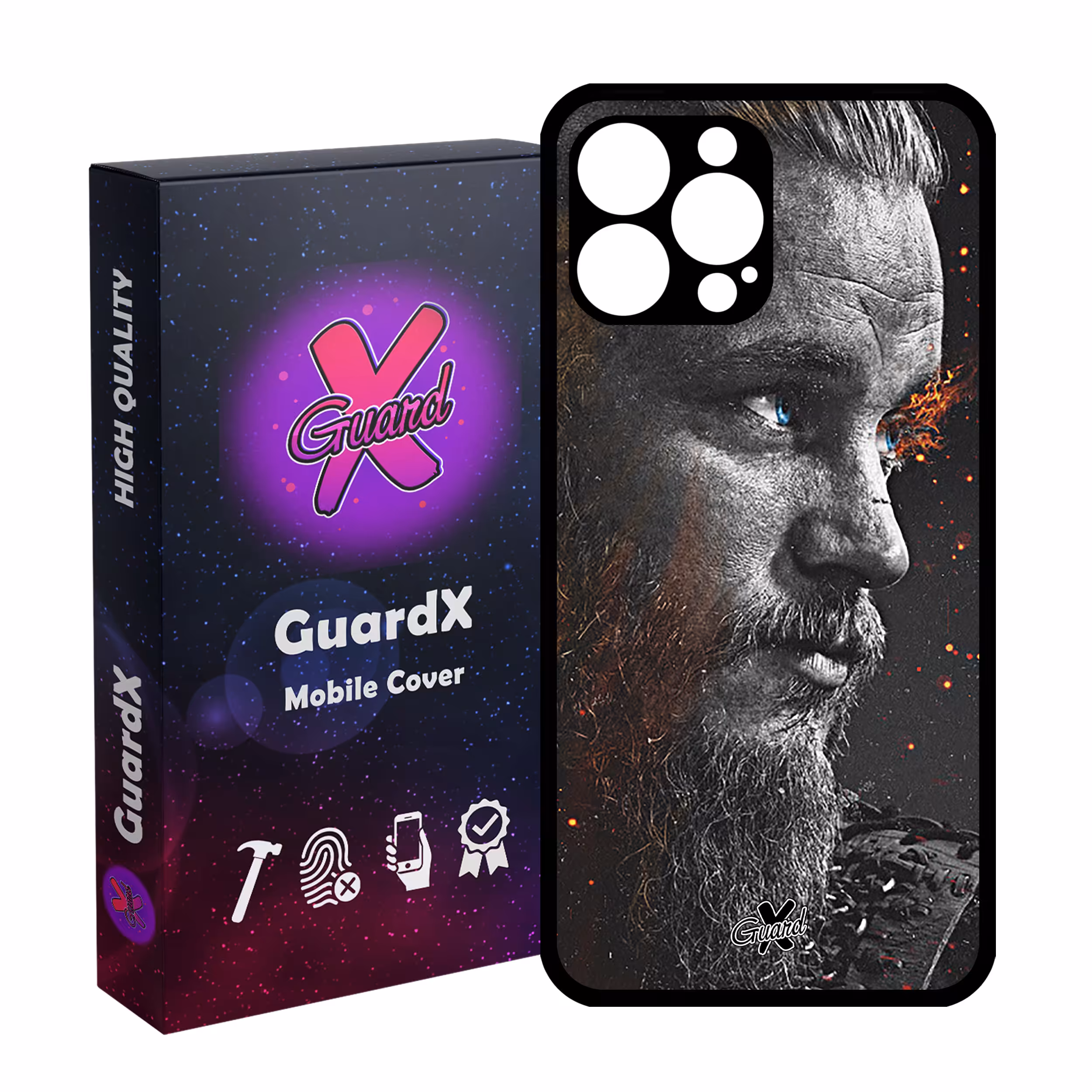 کاور گارد ایکس طرح Ragnar مدل Glass10204 مناسب برای گوشی موبایل اپل iPhone 13 Pro Max