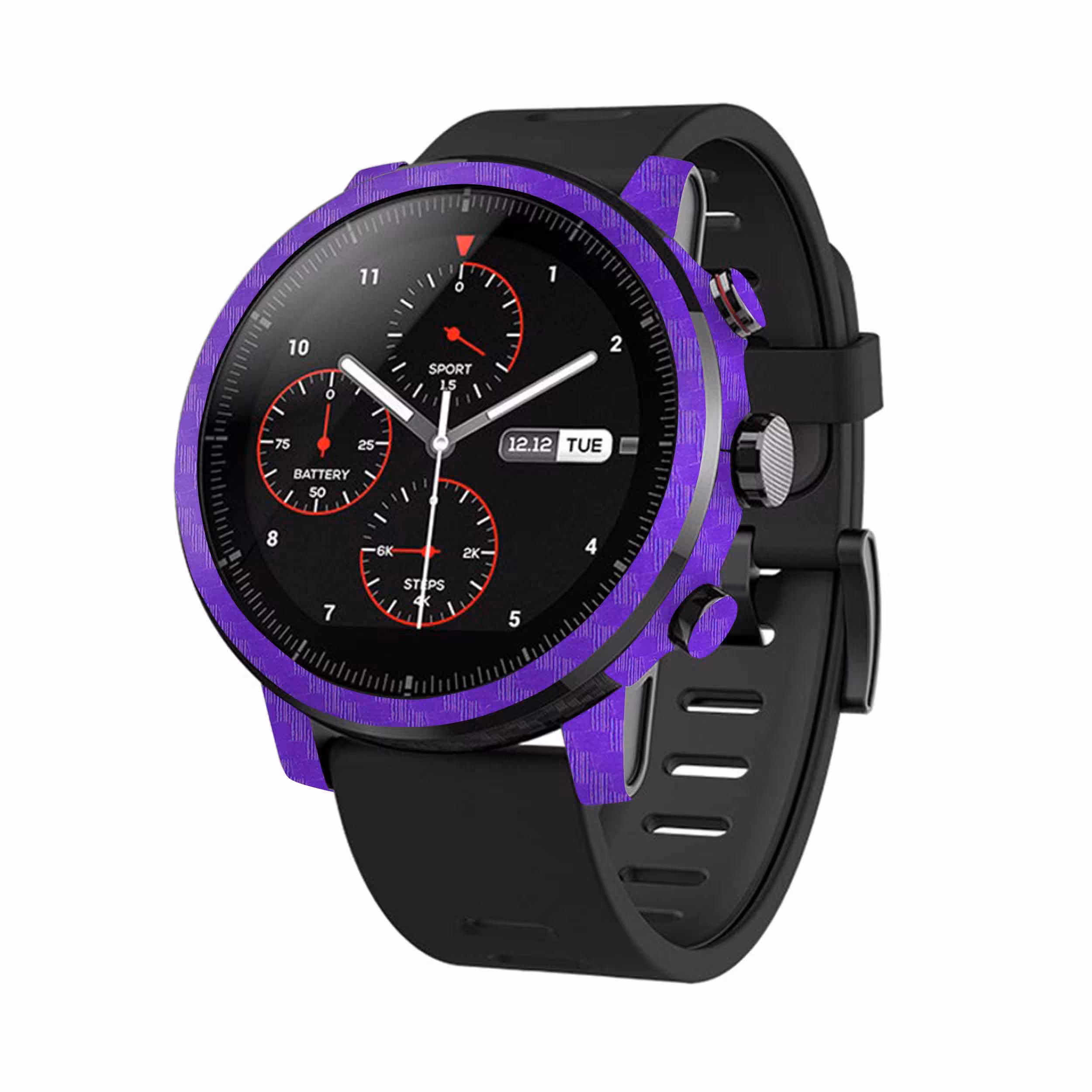 برچسب ماهوت طرح Purple Fiber مناسب برای ساعت هوشمند شیایومی Amazfit Stratos