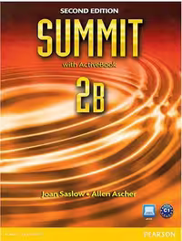 Summit 2B 2nd SB DVD کتاب سامیت 2B ویرایش دوم رحلی