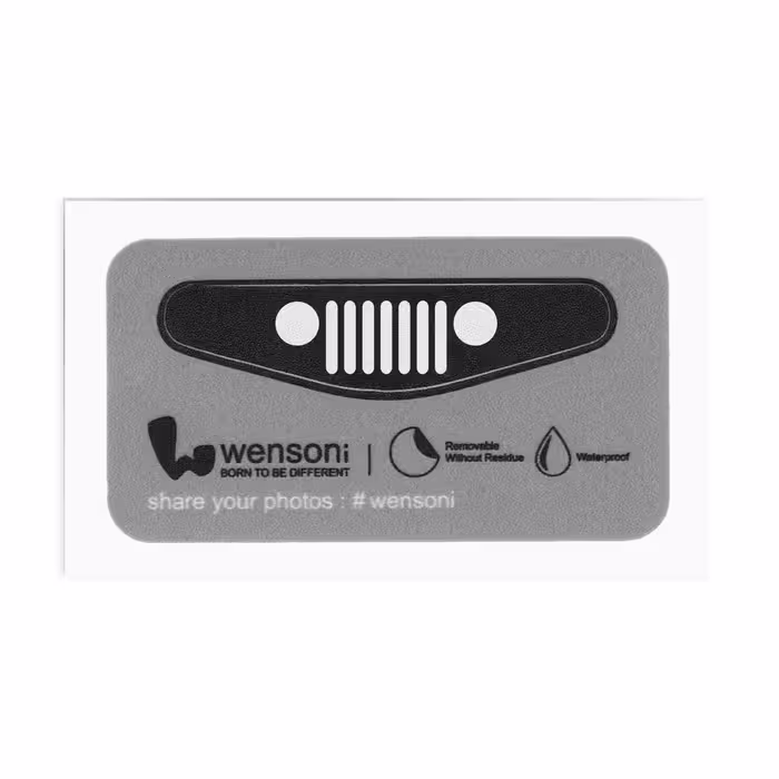 برچسب لایت بار دسته پلی استیشن 4 ونسونی طرح Jeep Faceبسته 2 عددی