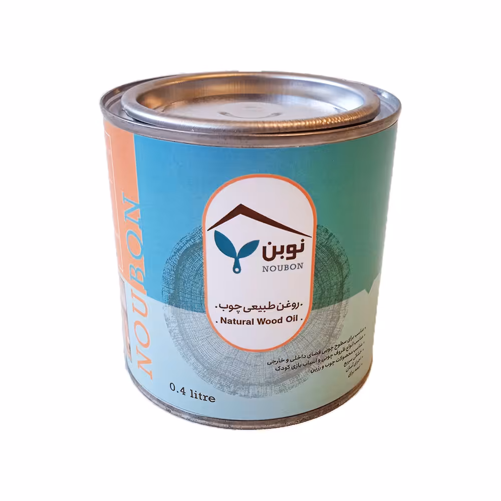 روغن طبیعی چوب گردویی نوبن مدل 1093 حجم 400 میلی لیتر