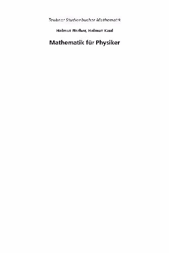 خرید و دانلود نسخه کامل کتاب Mathematik fuer Physiker, Band 1