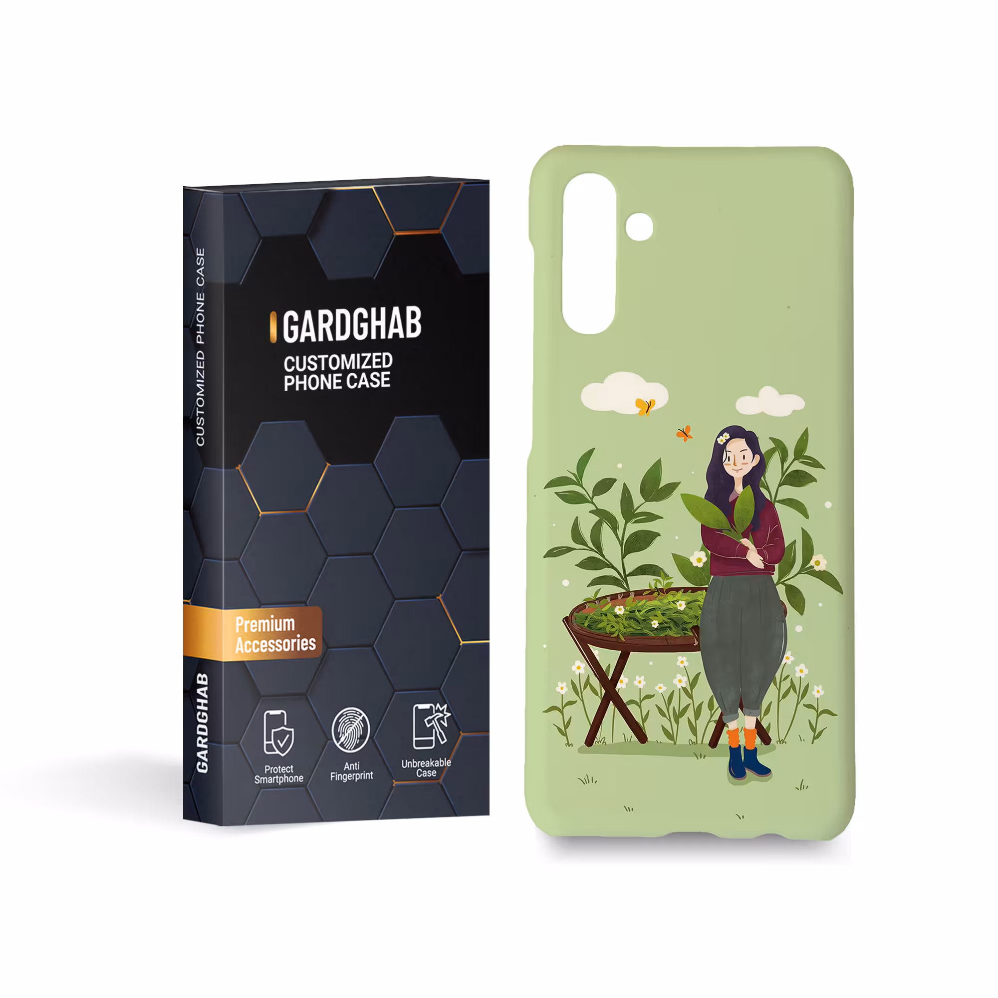 کاور گارد قاب مدل دخترانه مناسب برای گوشی موبایل سامسونگ Galaxy A13 5g / A04s
