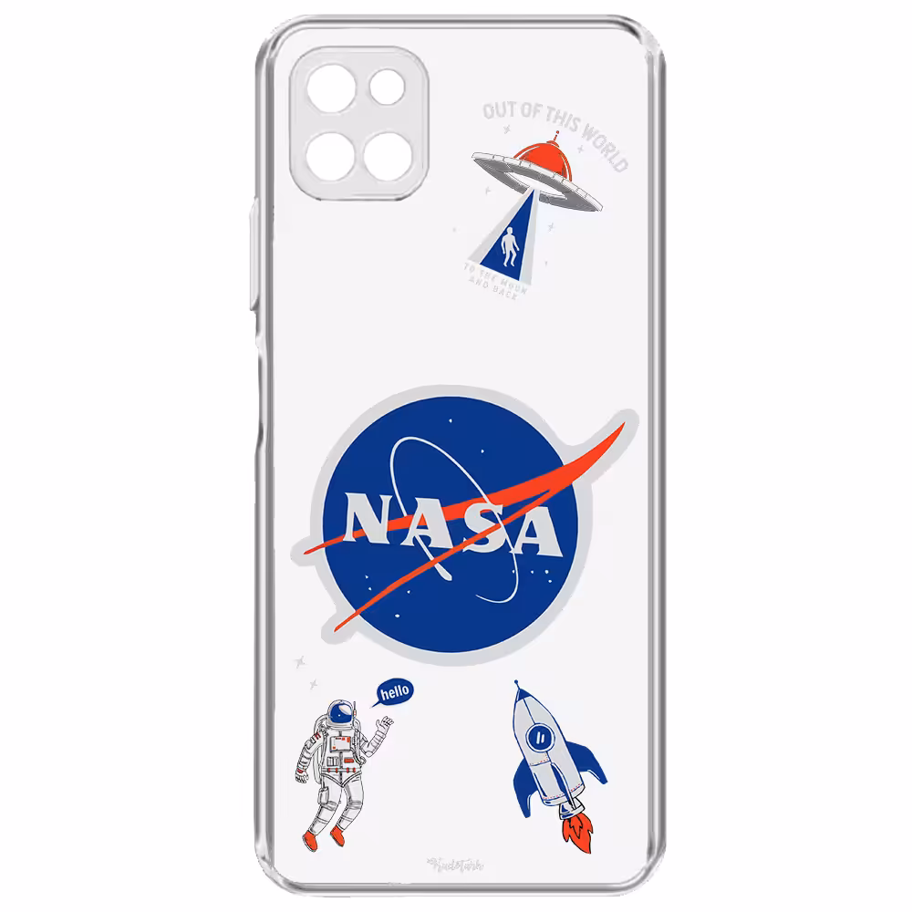 کاور طرح NASA مناسب برای گوشی موبایل سامسونگ Galaxy A22 5G
