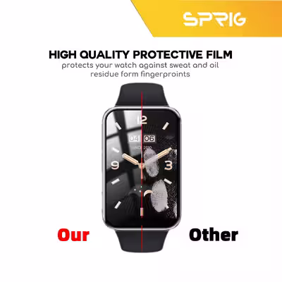 محافظ صفحه نمایش نانو اسپریگ مدل SPG مناسب برای ساعت هوشمند شیائومی Mi Band 7 Pro بسته دو عددی