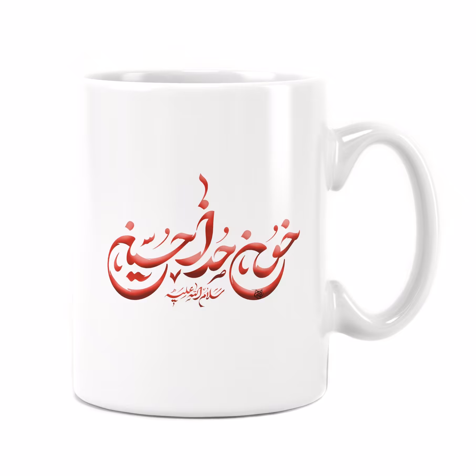 لیوان طرح دار سرامیکی راویتا طرح خون خدا کد 7015