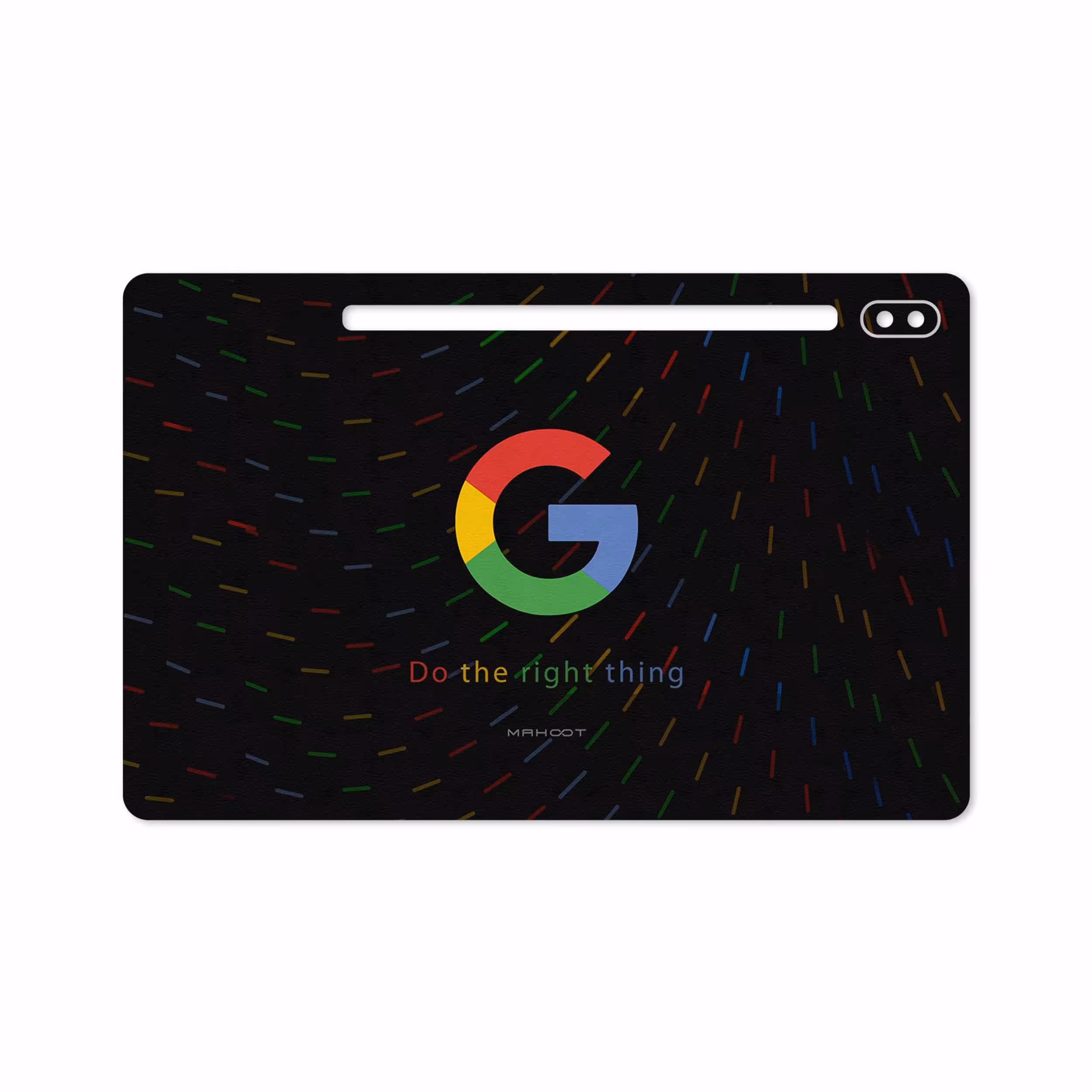 برچسب پوششی ماهوت مدل Google-Logo مناسب برای تبلت سامسونگ Galaxy Tab S6 2019 SM-T865