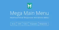 دانلود افزونه Mega Main Menu برای وردپرس