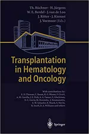 [PDF] دانلود کتاب Transplantation In Hematology And Oncology, 2000