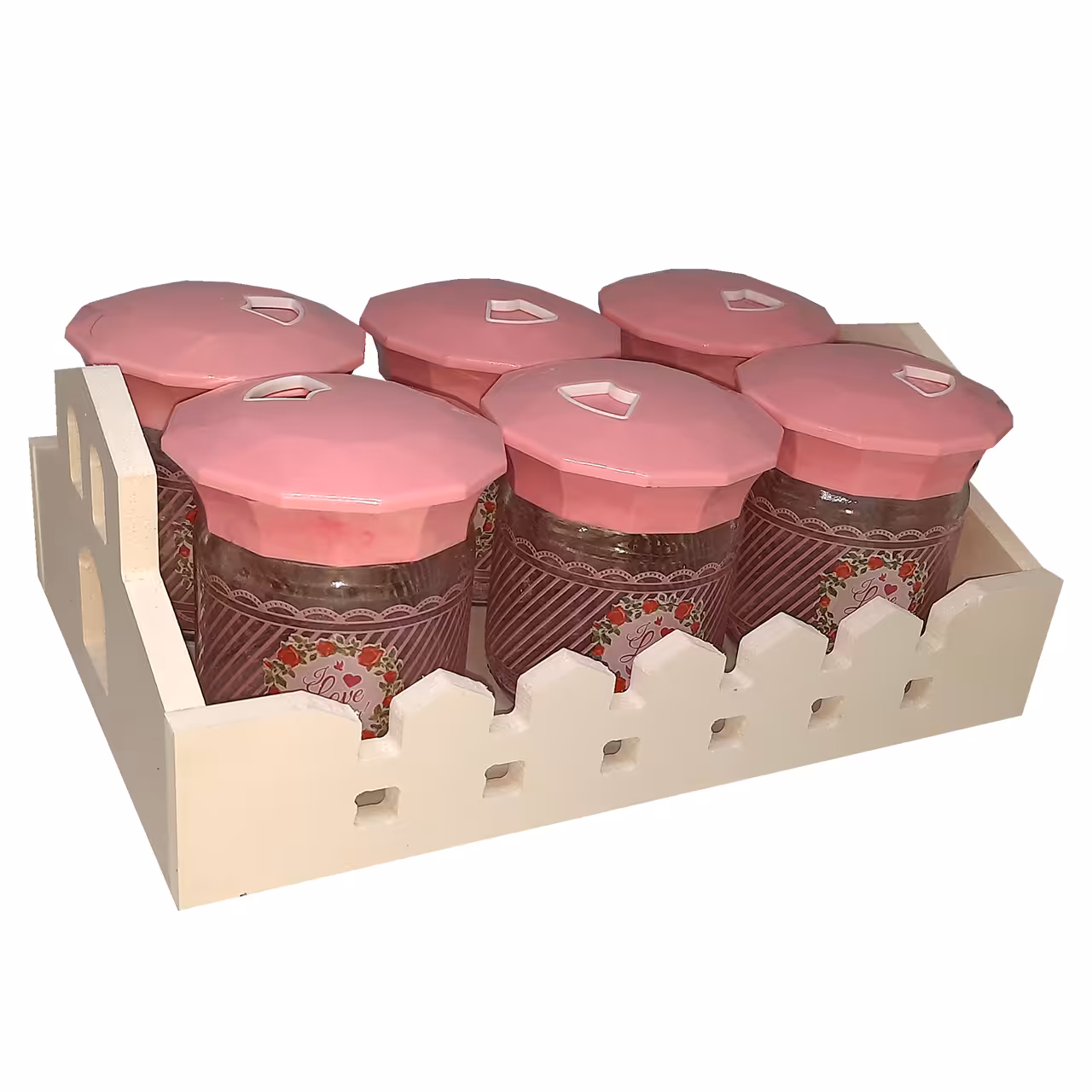 ست جا ادویه 6 پارچه مدل PLP 1003