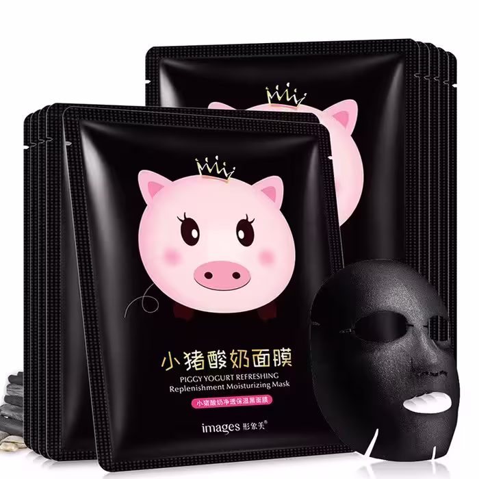 ماسک صورت ایمجز مدل بچه خوک کربن وزن 25 گرم