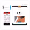 برچسب پوششی ماهوت مدل Basketball مناسب برای تبلت سامسونگ Galaxy Tab 7.7 2011 P6800