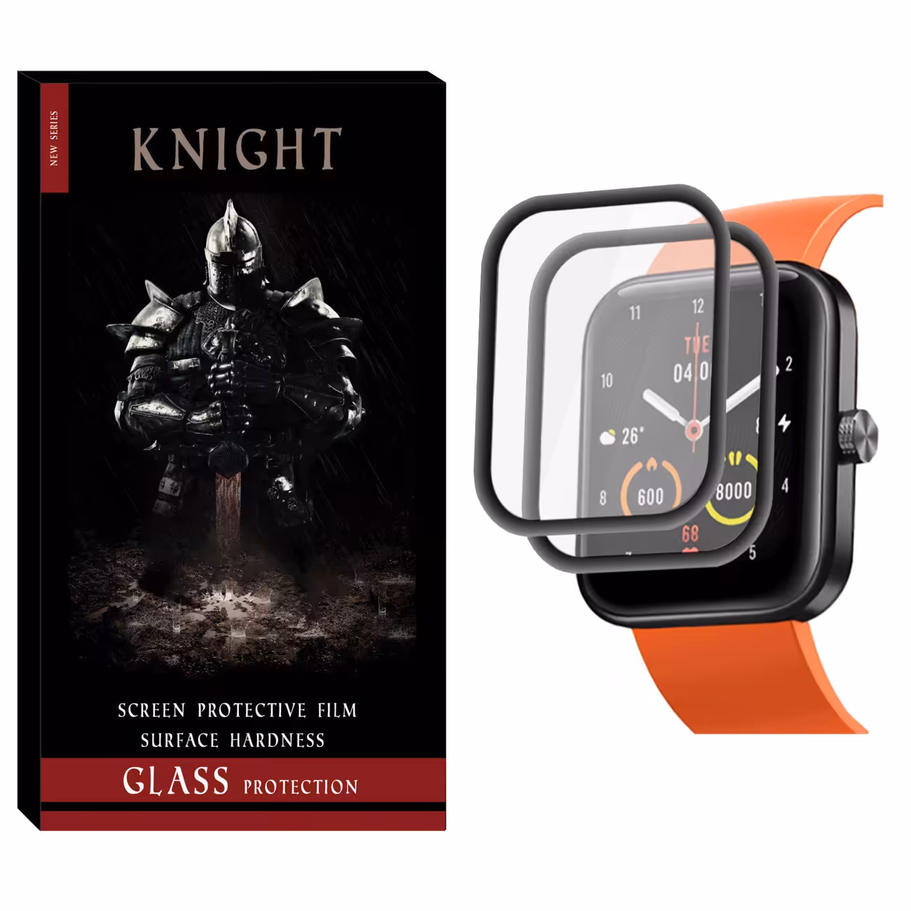 محافظ صفحه نمایش نانو نایت مدل NKT مناسب برای ساعت هوشمند شیائومی Maimo Watch WT2105 بسته دو عددی