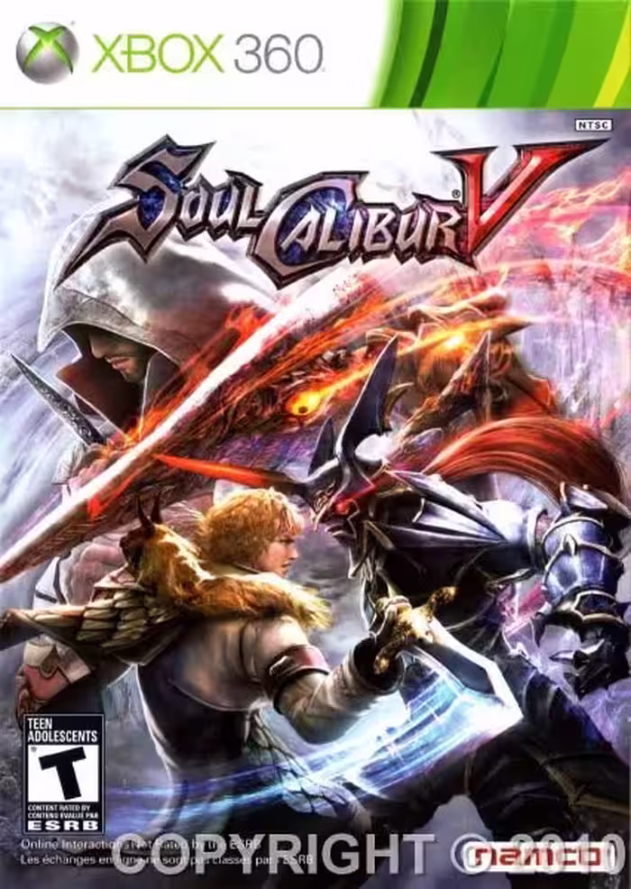 بازی ایکس باکس 360 soul calibur v