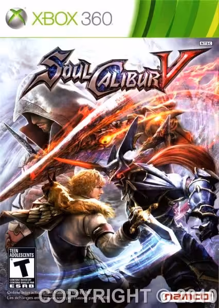 بازی ایکس باکس 360 soul calibur v