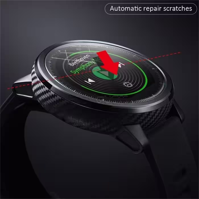 محافظ صفحه نمایش بادیگارد مدل GW مناسب برای ساعت هوشمند امیزفیت  Stratos 2