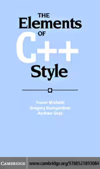 خرید و دانلود نسخه کامل کتاب The Elements of C   Style