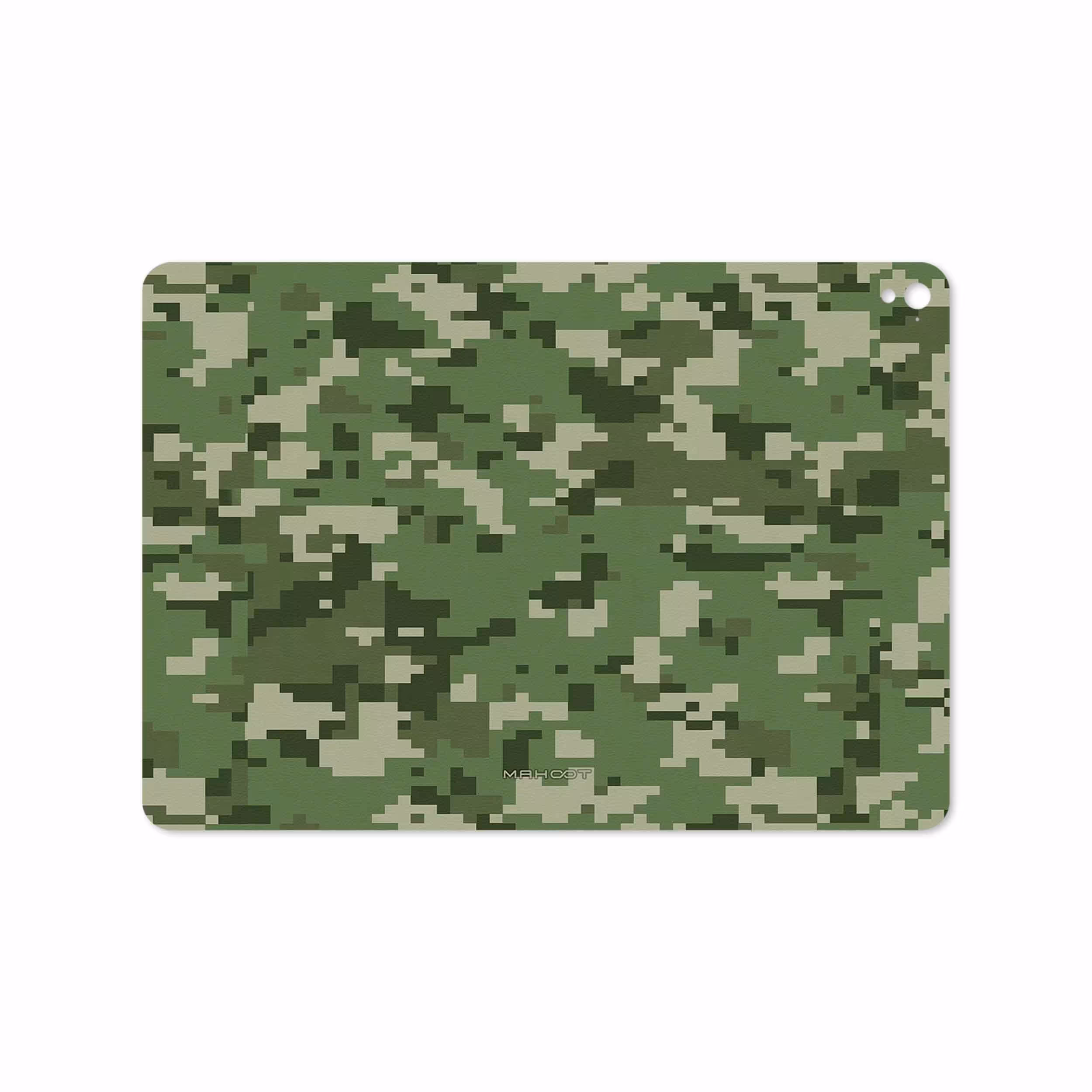 برچسب پوششی ماهوت مدل Army-Green-Pixel مناسب برای تبلت اپل iPad Pro 9.7 2016 A1675