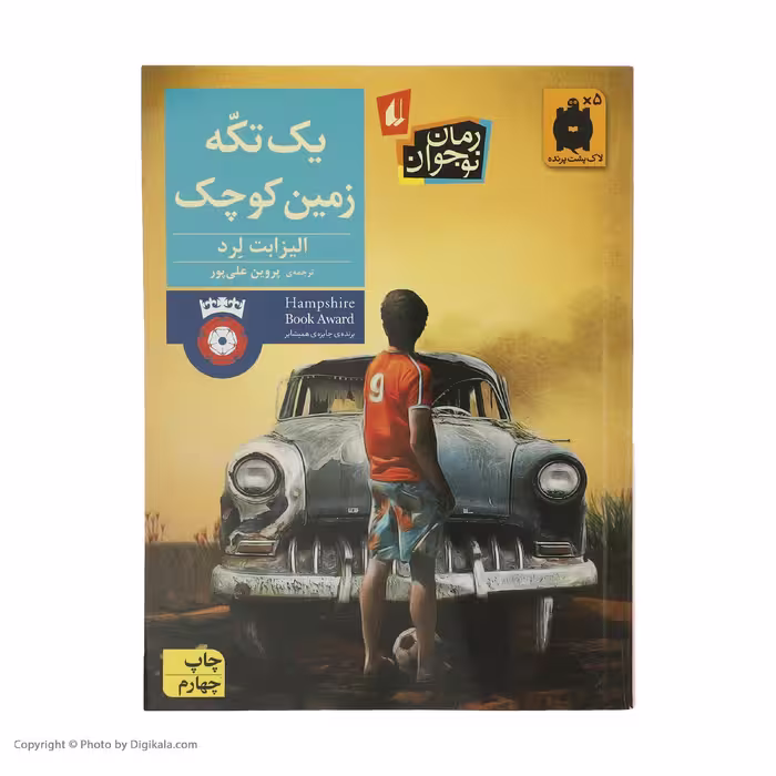 کتاب یک تکه زمین کوچک اثر الیزابت لرد نشر افق