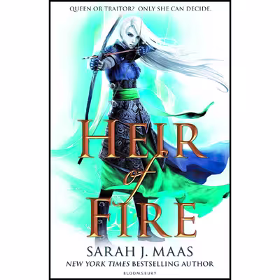 کتاب Heir of Fire اثر Sarah J. Maas انتشارات Bloomsbury Publishing