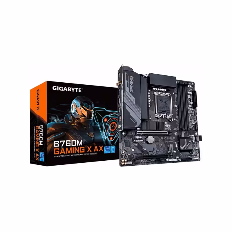مادربرد گیگابایت مدل B760M GAMING X AX DDR5