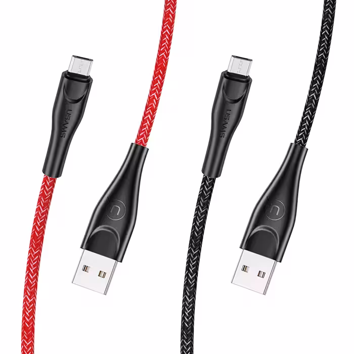 کابل تبدیل USB به microUSB یوسمز مدل US-SJ399 U41 طول 3 متر