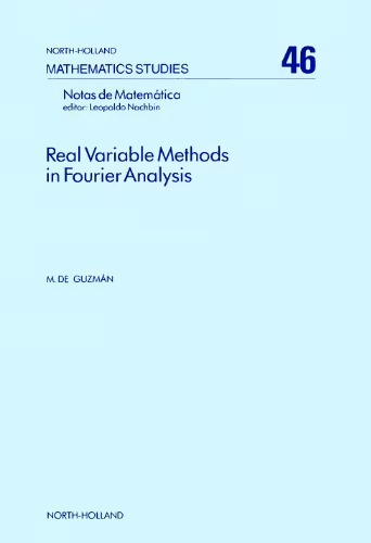 خرید و دانلود نسخه کامل کتاب Real variable methods in Fourier analysis