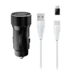 شارژر فندکی ارلدام مدل ES-CC4 به همراه کابل تبدیل USB-C /microUSB