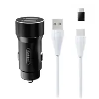 شارژر فندکی ارلدام مدل ES-CC4 به همراه کابل تبدیل USB-C /microUSB