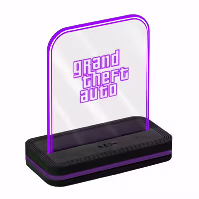 چراغ رومیزی نئون مدل GTA_A
