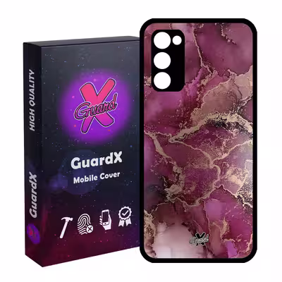 کاور گارد ایکس طرح ماربل مدل Glass10271 مناسب برای گوشی موبایل سامسونگ Galaxy S20 FE