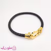 دستبند فرد Fred چرم و استیل